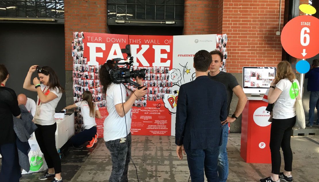 Die Fakenewsfighter auf der re:publica