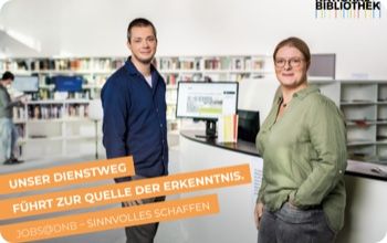 Employer Branding Kampagne „Sinnvolles Schaffen” - Deutsche Nationalbibliothek